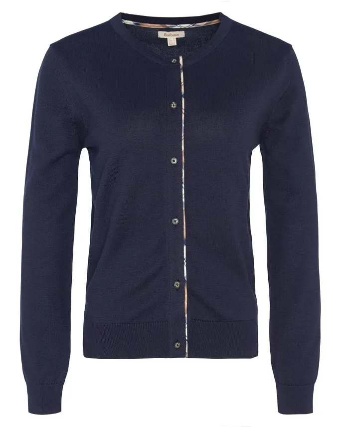 Bredon Cardigan Oatmealhessian Tart Women Barbour Cardigans