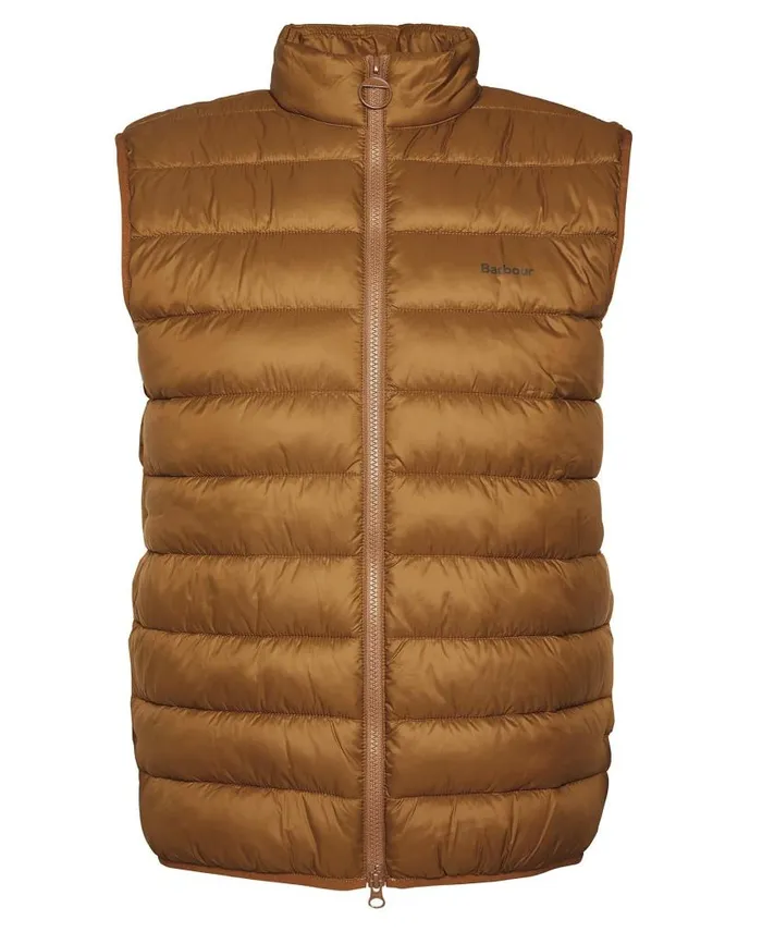 Bretby Gilet Black Men Barbour Gilets and Liners