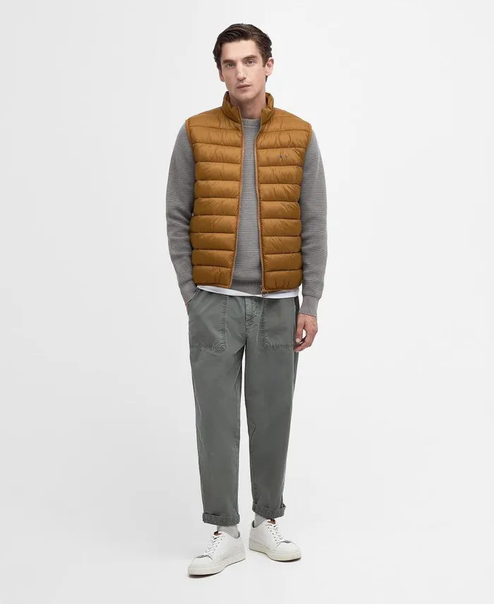 Bretby Gilet Black Men Barbour Gilets and Liners