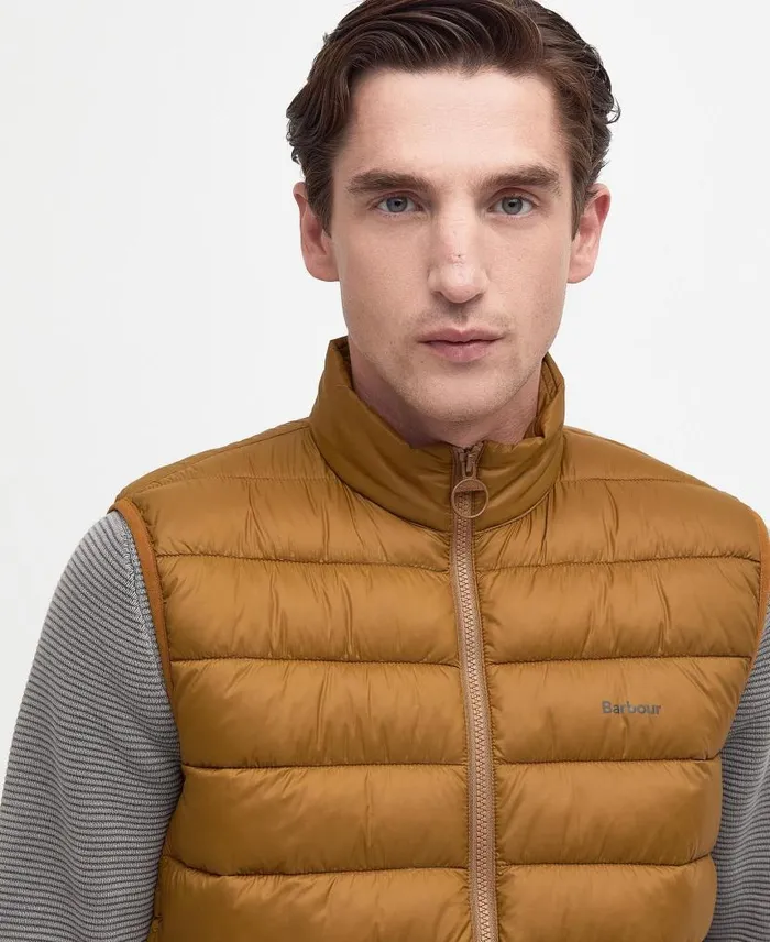 Bretby Gilet Black Men Barbour Gilets and Liners