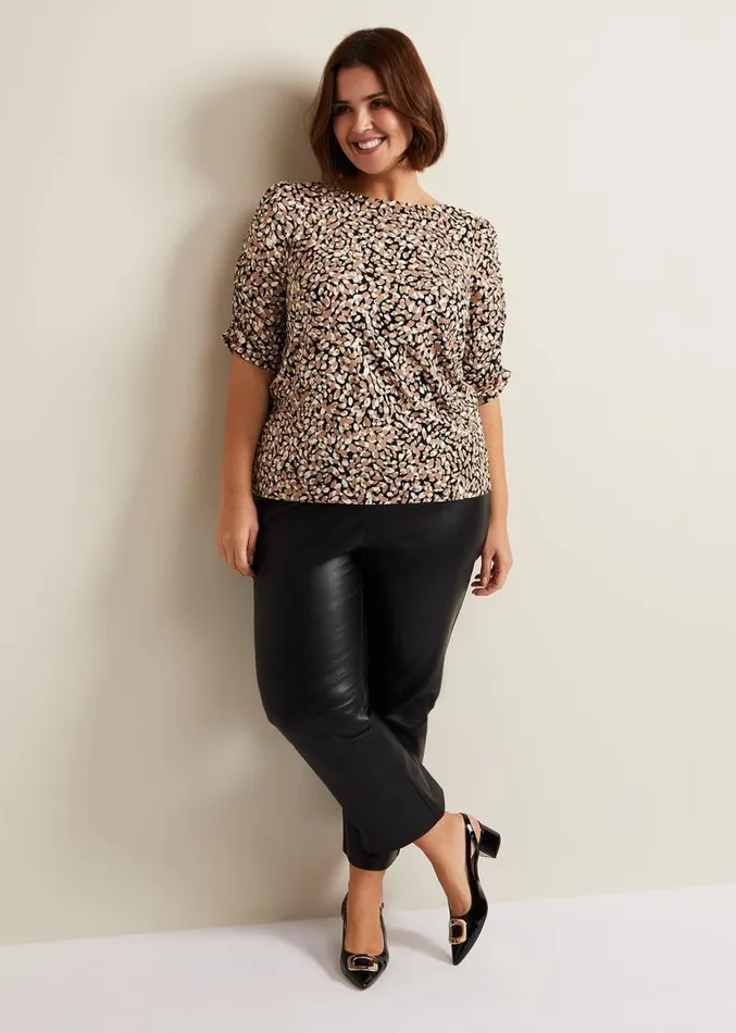Brooke Print Top Multicoloured Women Phase Eight Tops and TShirts