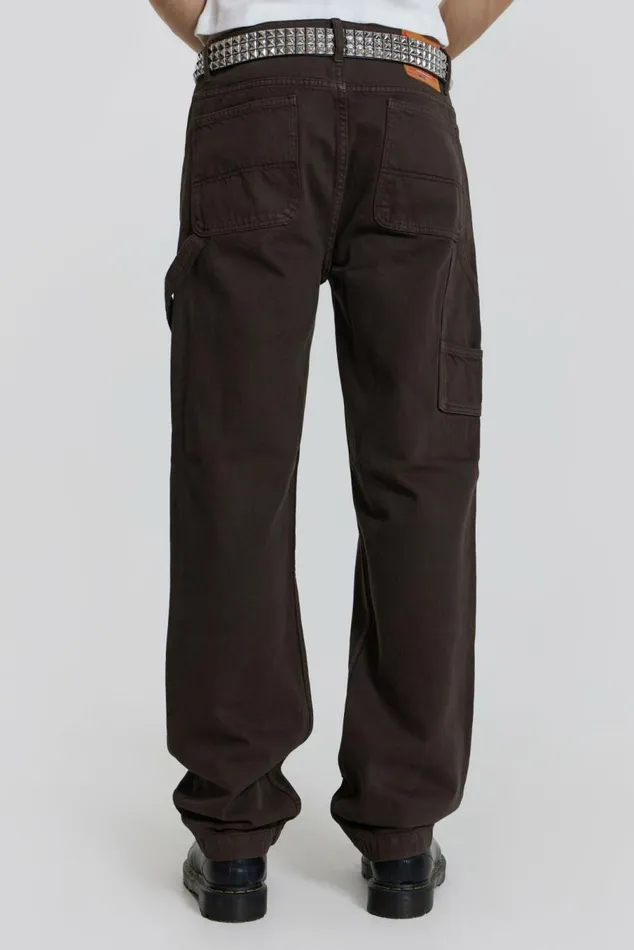 Brown Carpenter Jeans In Skate Fit Men Jaded London Jeans Brown Carpenter Jeans In Skate Fit Men Jaded London Jeans