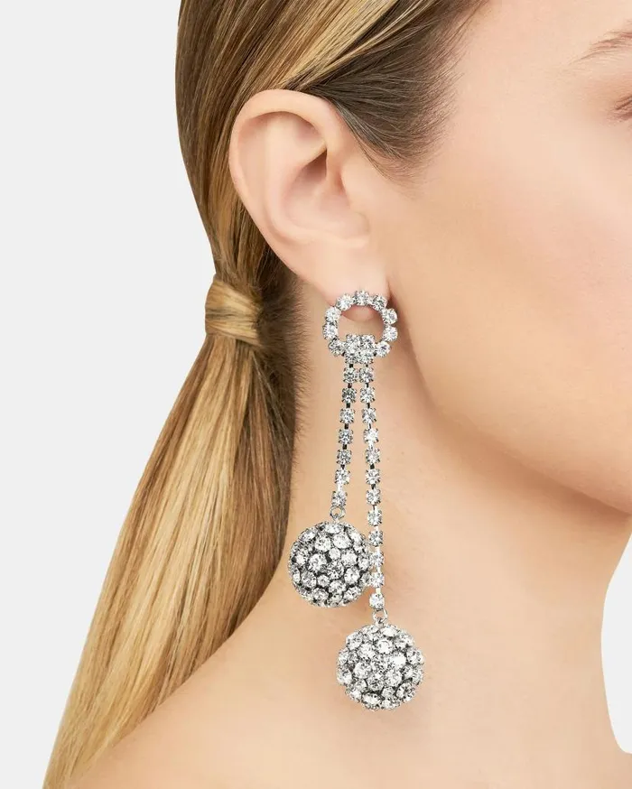 Bubbles Earrings Silver Women Aquazzura Jewelry Bubbles Earrings Silver Women Aquazzura Jewelry
