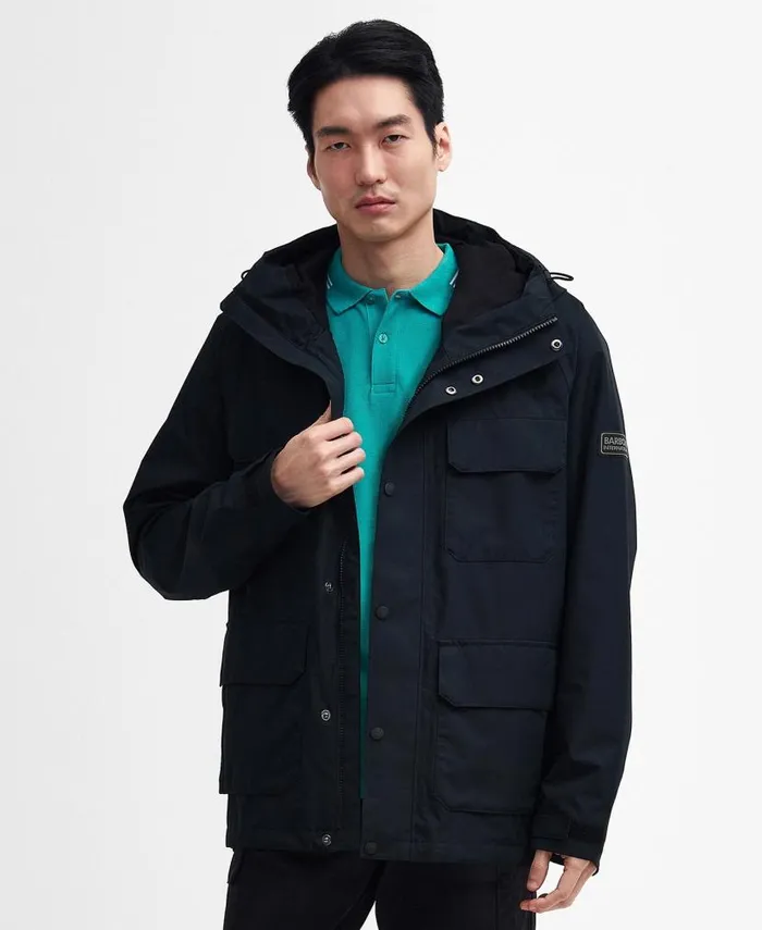 Callerton Waterproof Jacket Moonlit Ocean Men Barbour Waterproof Jackets