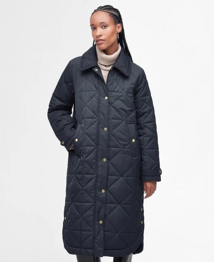 Carolina Quilted Jacket Blaze Redmuted Women Barbour Quilted Jackets