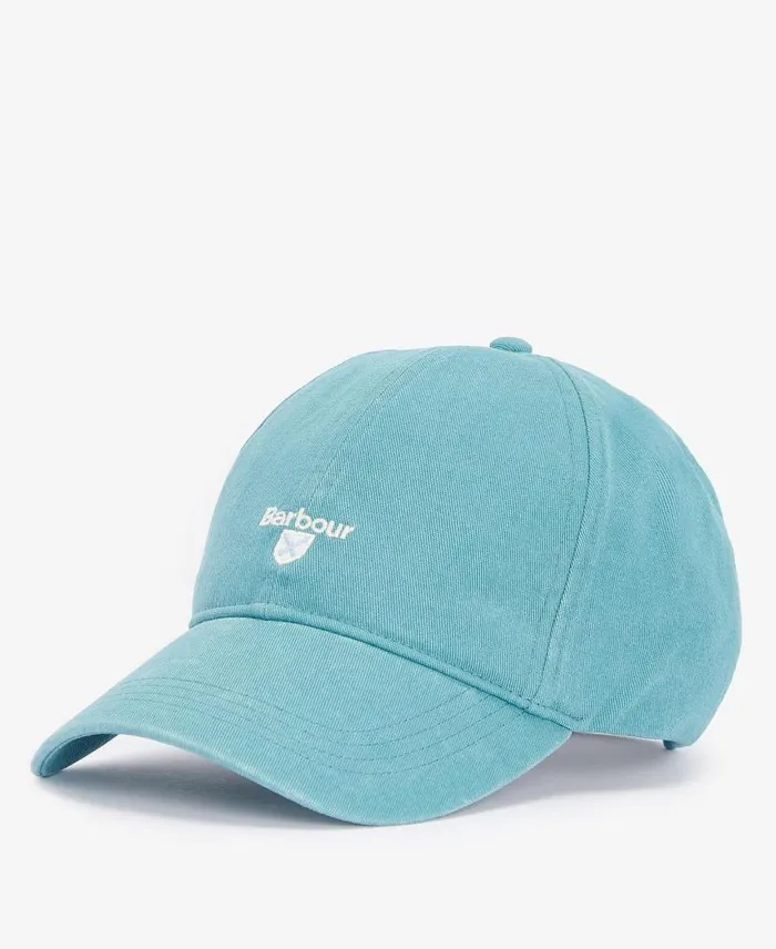 Cascade Sports Cap Sea Blue Men Barbour Hats