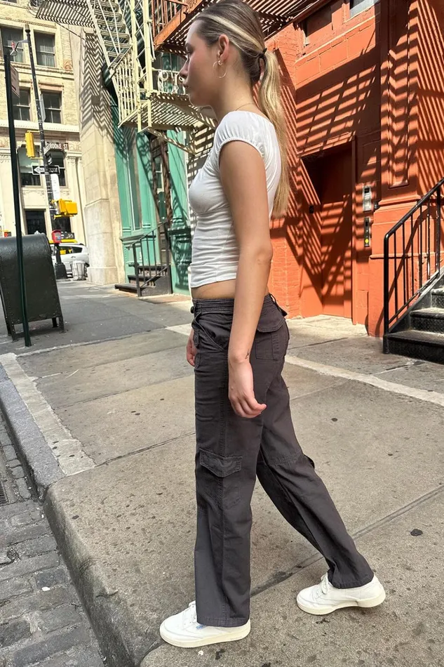 Casey Top Natural White Women Brandy Melville Tops