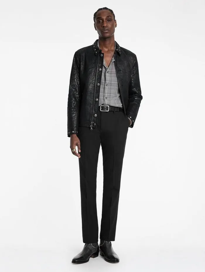Casual Pants Men John Varvatos MOTOR CITY PANT Black