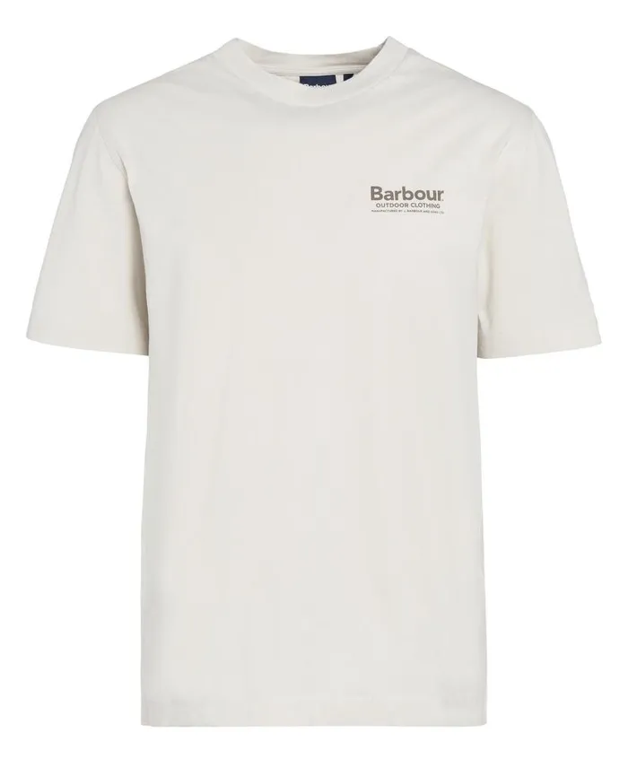 Catterick TShirt Mist Men Barbour TShirts