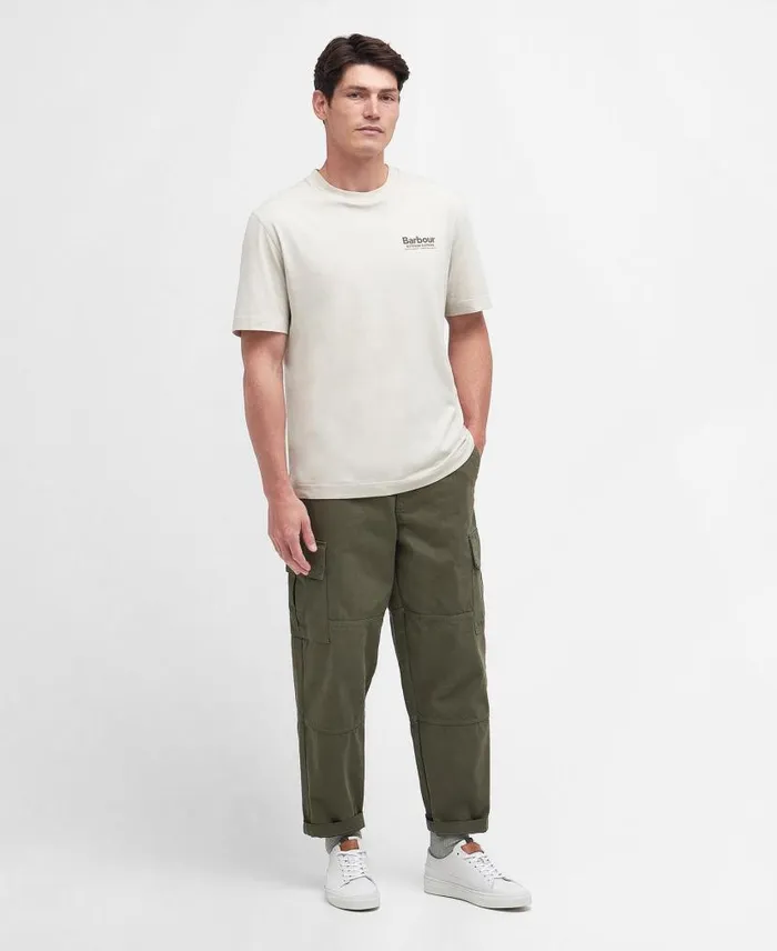 Catterick TShirt Mist Men Barbour TShirts