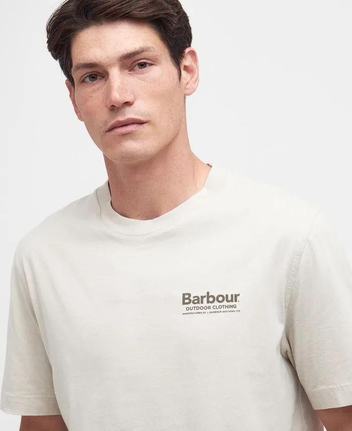 Catterick TShirt Mist Men Barbour TShirts