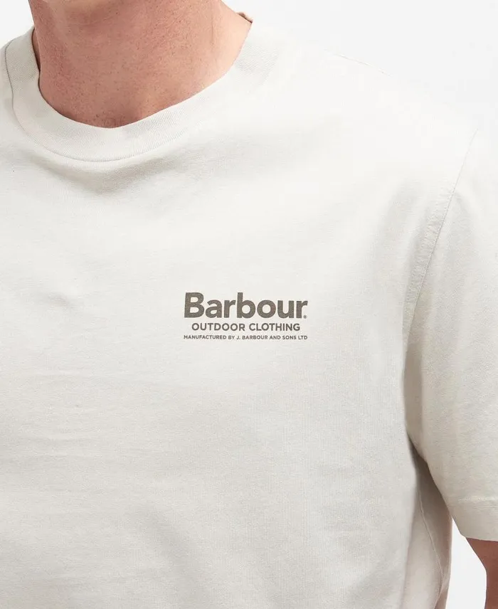 Catterick TShirt Mist Men Barbour TShirts