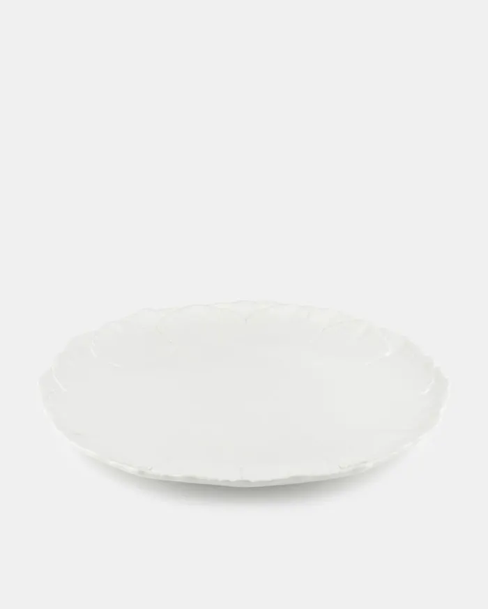 Cherry Blossom Charger Plate White Women Aquazzura Dinnerware