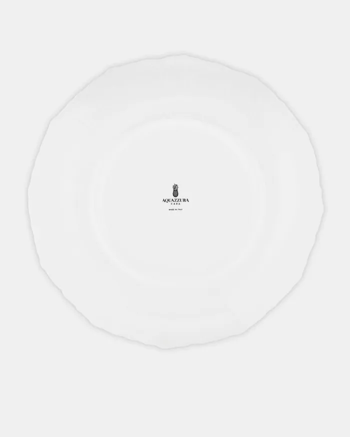 Cherry Blossom Charger Plate White Women Aquazzura Dinnerware Cherry Blossom Charger Plate White Women Aquazzura Dinnerware