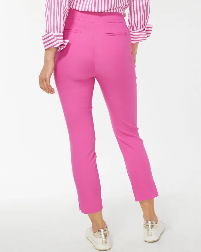 Chico039s Brigitte Slim Crops Black Women Pants
