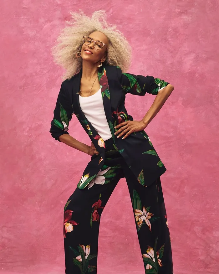 Chico039s Floral Ruched Sleeve Soft Jacket BlackRed Women Jackets and Coats