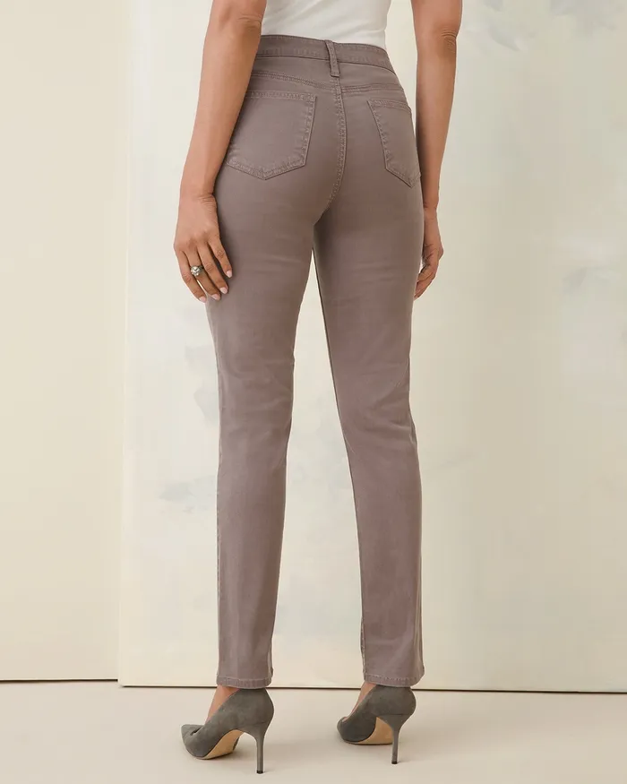 Chico039s So Slimming Super Soft Girlfriend Ankle Jeans French Rose Women Jeans and Denim