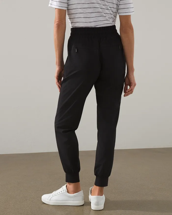 Chico039s Zenergy UPF Jogger Pants Black Women Activewear