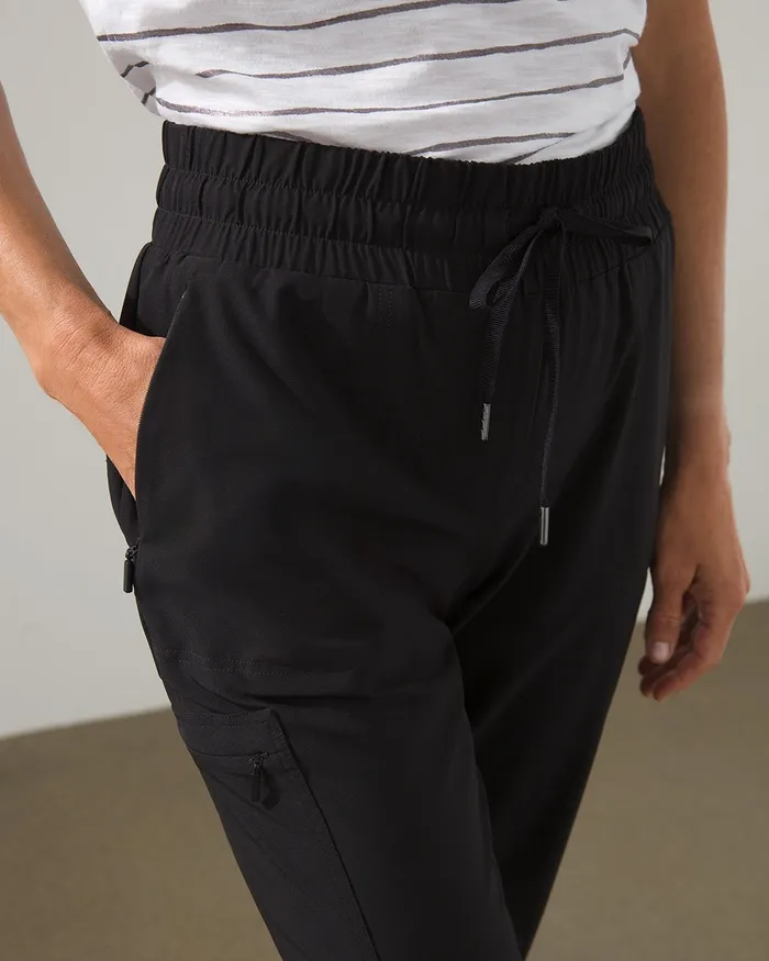 Chico039s Zenergy UPF Jogger Pants Black Women Activewear