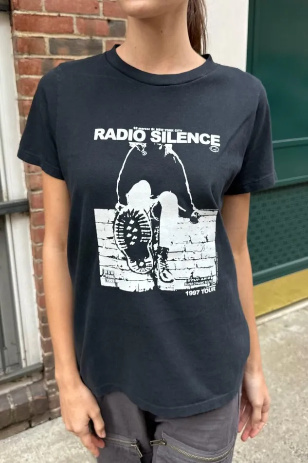 Chloe Radio Silence Top Black Women Brandy Melville Tops