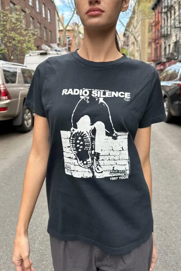Chloe Radio Silence Top Black Women Brandy Melville Tops