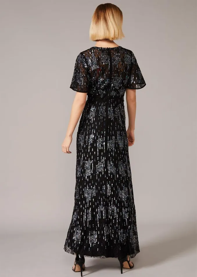 Clarabelle Sequin Embelished Maxi Dress Blackmulti Women Phase Eight Dresses Clarabelle Sequin Embelished Maxi Dress Blackmulti Women Phase Eight Dresses