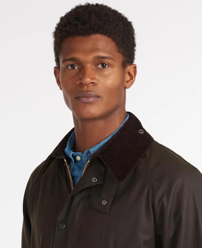 Classic Bedaleu00ae Waxed Jacket Olive Men Barbour Waxed Jackets