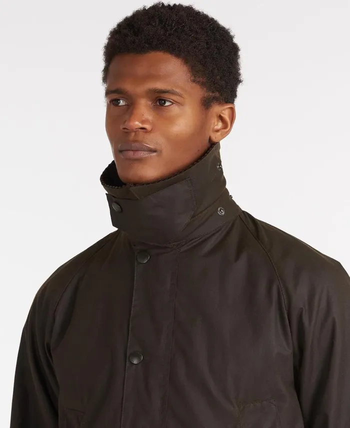 Classic Bedaleu00ae Waxed Jacket Olive Men Barbour Waxed Jackets