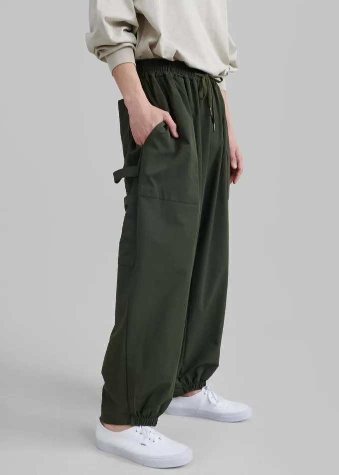 Clothing Men The Frankie Shop Hunter Joggers 8211 Khaki