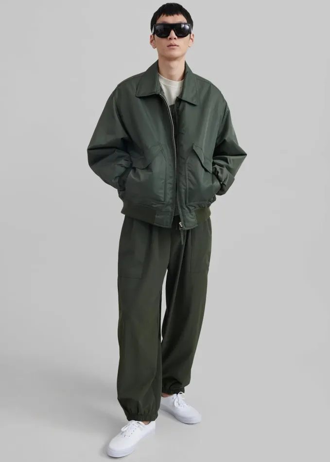 Clothing Men The Frankie Shop Hunter Joggers 8211 Khaki