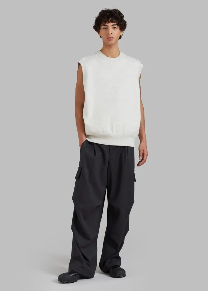 Clothing WomenMen The Frankie Shop Flint Cargo Pants 8211 Grey