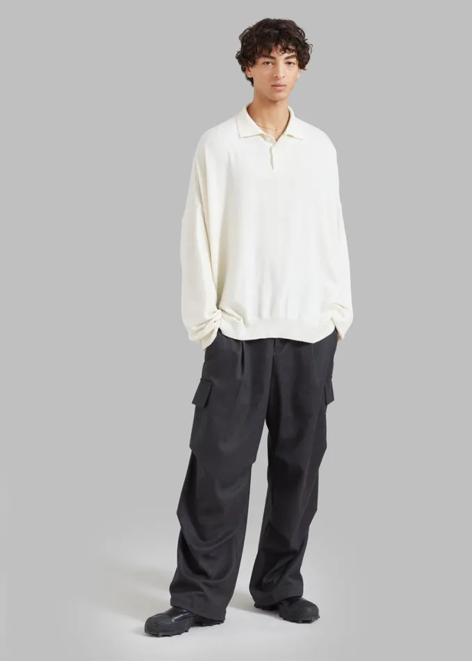 Clothing WomenMen The Frankie Shop Flint Cargo Pants 8211 Grey