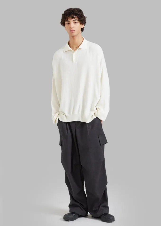 Clothing WomenMen The Frankie Shop Flint Cargo Pants 8211 Grey