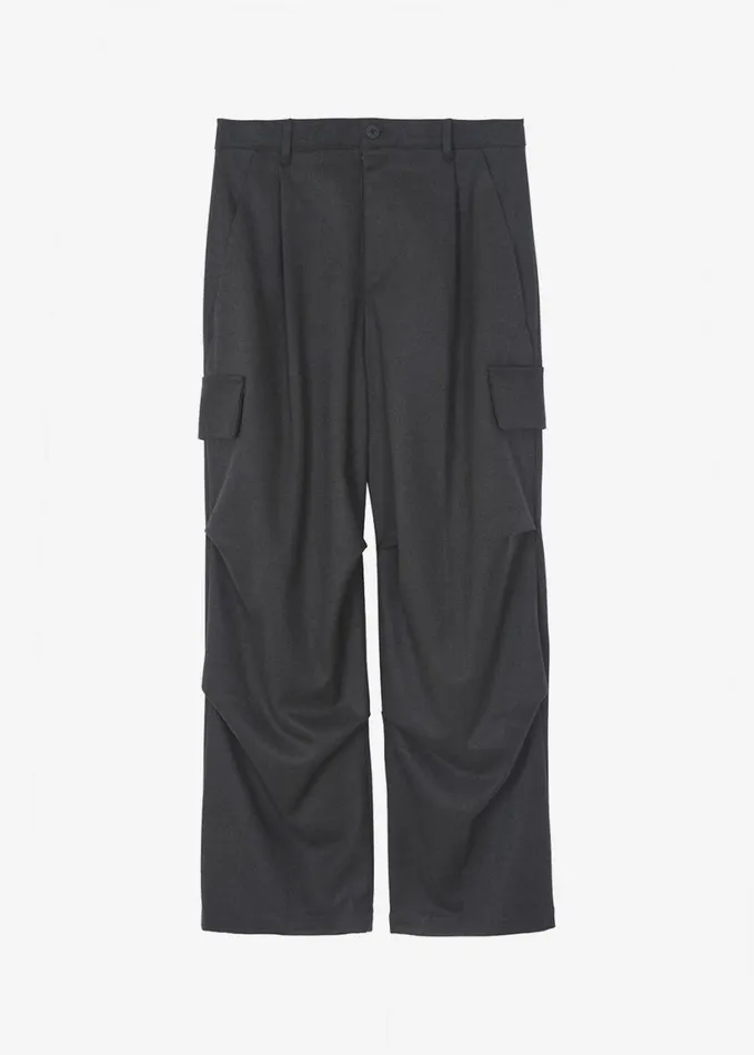 Clothing WomenMen The Frankie Shop Flint Cargo Pants 8211 Grey
