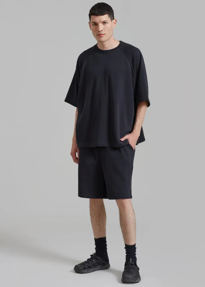 Clothing WomenMen The Frankie Shop Newton Sweat Tee 8211 Black