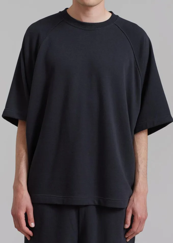 Clothing WomenMen The Frankie Shop Newton Sweat Tee 8211 Black