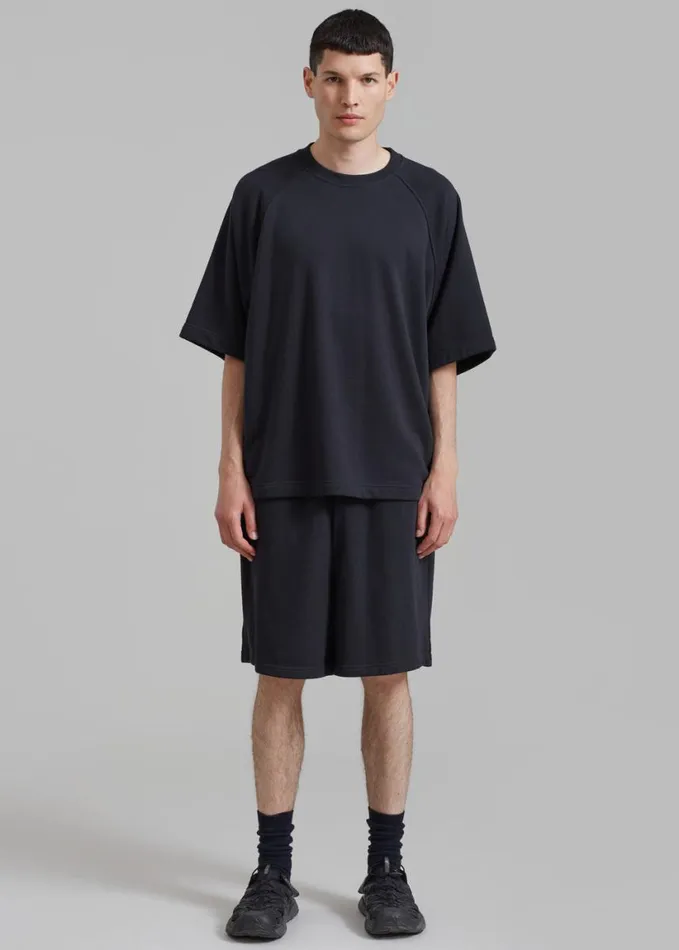Clothing WomenMen The Frankie Shop Newton Sweat Tee 8211 Black