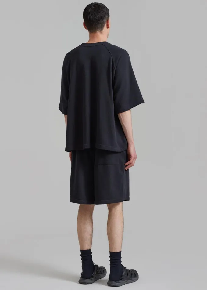 Clothing WomenMen The Frankie Shop Newton Sweat Tee 8211 Black