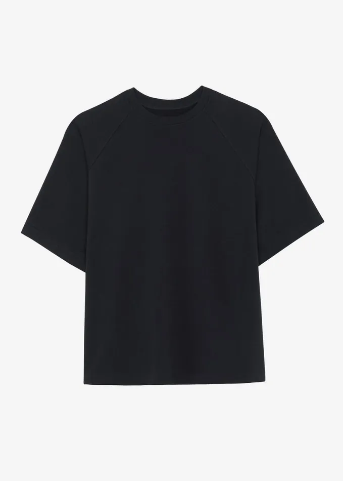 Clothing WomenMen The Frankie Shop Newton Sweat Tee 8211 Black