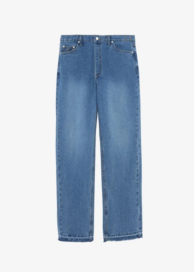 Clothing Women The Frankie Shop Andrea Denim Pants 8211 Medium Wash