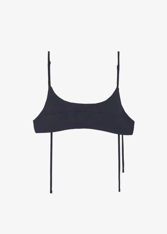 Clothing Women The Frankie Shop Auden Bustier Top 8211 Charcoal