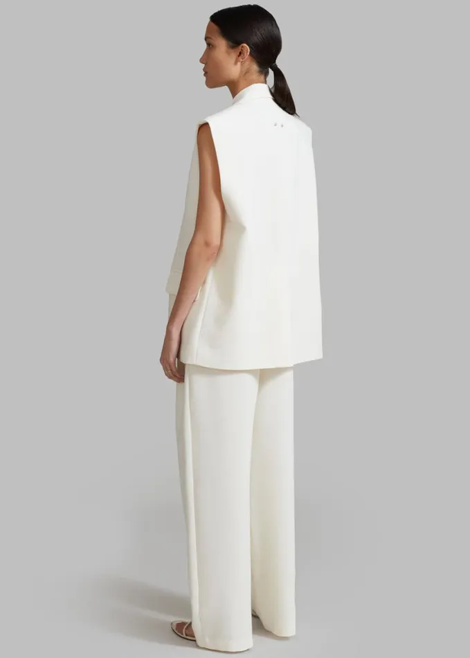 Clothing Women The Frankie Shop Eloise Trousers 8211 Cream
