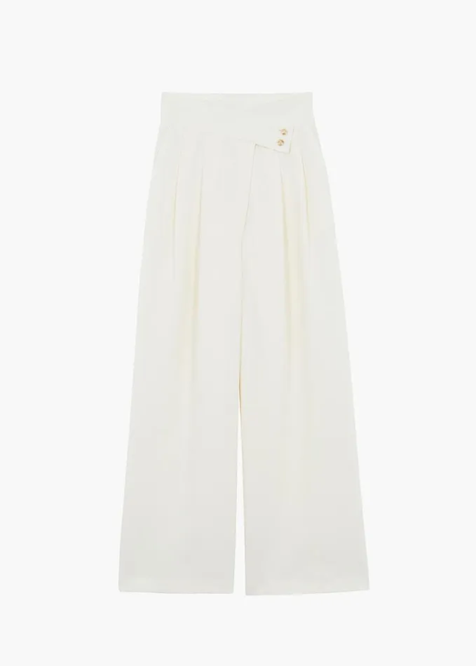 Clothing Women The Frankie Shop Eloise Trousers 8211 Cream