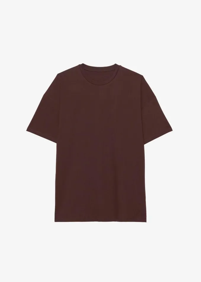 Clothing Women The Frankie Shop Faro Boxy Tee 8211 Brown
