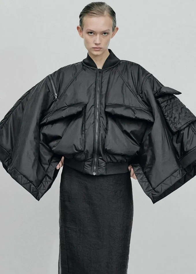 Clothing Women The Frankie Shop Gudu Jacket 01 8211 Black