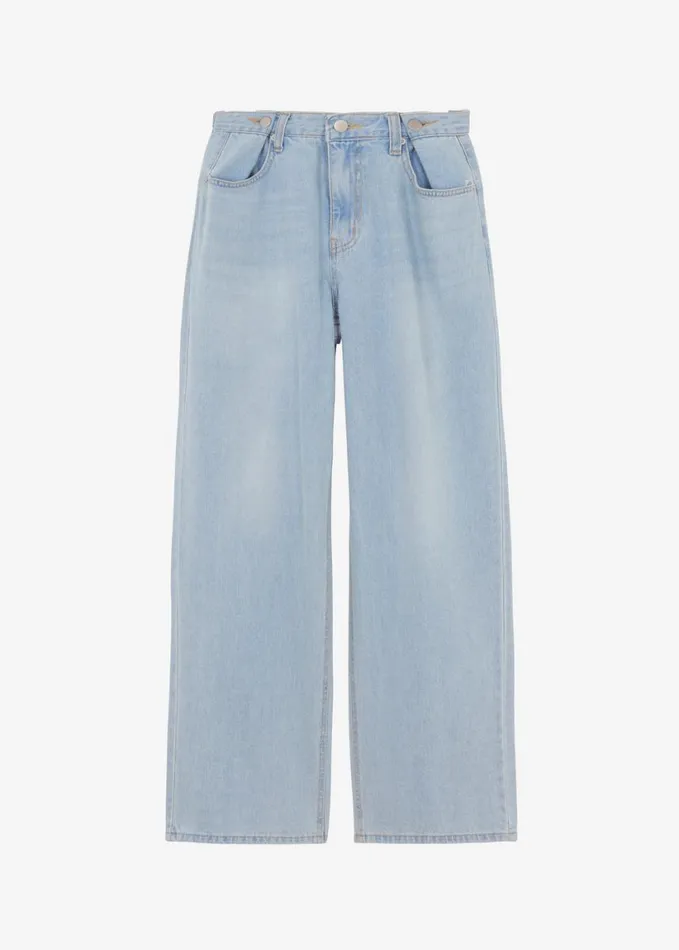 Clothing Women The Frankie Shop Hayla Denim Pants 8211 Light Wash
