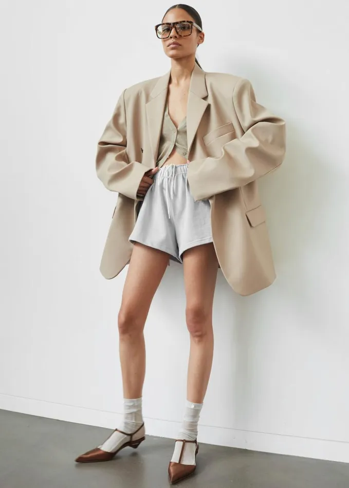 Clothing Women The Frankie Shop Iva Blazer 8211 Beige