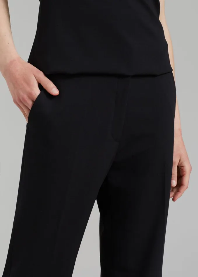 Clothing Women The Frankie Shop Kit Trousers 8211 Black