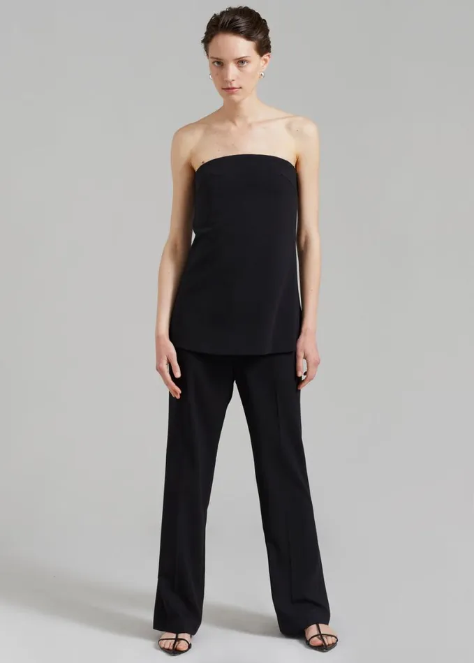 Clothing Women The Frankie Shop Kit Trousers 8211 Black