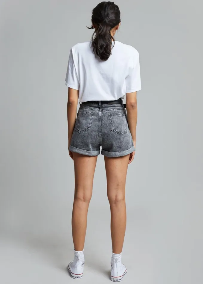 Clothing Women The Frankie Shop Lilou Simple Tee 8211 Optic White